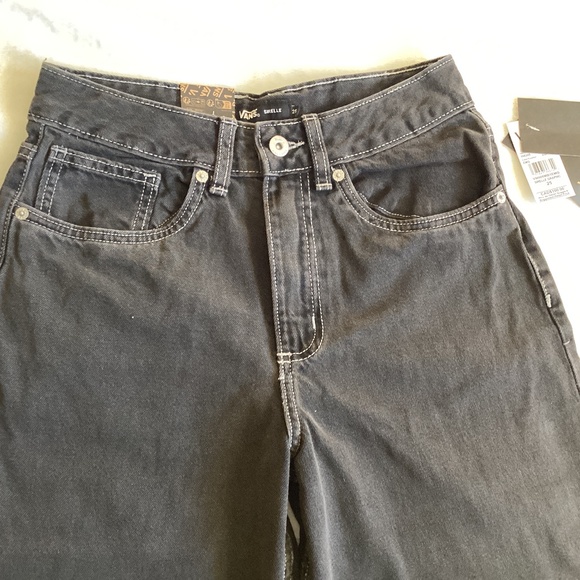 Vans “Off The Wall” Black Sirelle Graphic Baggy Pants - Picture 5 of 5